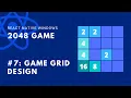 Game Grid Design Part-1 2048 Game React Native Windows