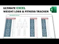 Create a Weight Loss Tracker in Excel -