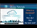 What is a Database How Do I Find the Best One