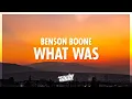 Download Lagu Benson Boone - What Was (Lyrics) | i wish i could change my name (432Hz)
