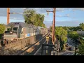 NJT M E Trains 6653 and 858 at Madison NJ 2025