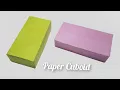 Amazing Origami Paper Cuboid Paper Cuboid - Easy Origami