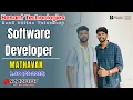Mathavan Success Story B Sc CS Graduate Becomes Software Developer Besant Technologies