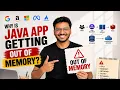 Java Application is out of Memory Memory leak vs Working set explosion