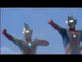 Lagu Ultraman Cosmos \u0026 Ultraman Justice vs Scorpiss \u0026 Sandros