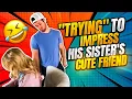 Middle School Guys When Their Sister s Cute Friend is Over