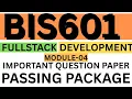 FULLSTACK DEVELOPMENT BIS601 IMPORTANT QUESTION PAPER PASSING PACKAGE VTU 2022SCH MODULE-04 6TH