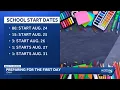 KCCI Investigates Aug 24 is the most popular start date for most central Iowa schools