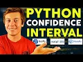 How to Compute Confidence Intervals in Python for Data Analysis Scipy Numpy