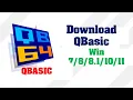 How to Download QBasic Windows 8 Make Easy