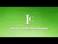 How to Change or Update Phone Number