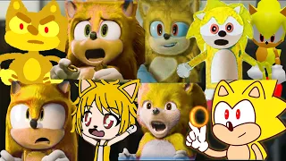 Super Sonic Evolution Uh Meow All Designs Compilation - Sonic The Hedgehog Movie
