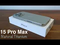Lagu iPhone 15 Pro Max Natural Titanium Unboxing