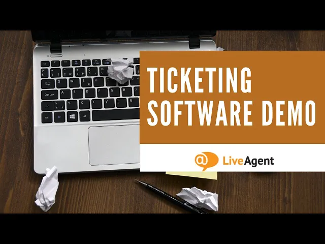 Thumbnail for liveagent ticketing software demo