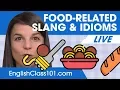 Food-related Slang Idioms - Basic English Phrases