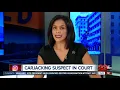 Carjacking suspect enters a not-guilty plea