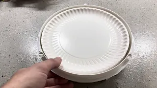 Pop-A-Plate Paper Plate Dispenser Review Unboxing Install Issues