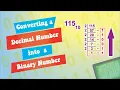 Converting from Decimal to Binary Convert Base-10 to Base-2