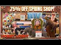 HOBBY LOBBY 75 OFF SPRING SHOP CLEARANCE SO MANY DEALS