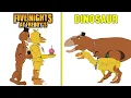 Lagu What if FNAF characters were DINOSAURS 🦖🧸🍕