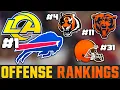 Ranking All 32 NFL Offenses WORST to FIRST 2026