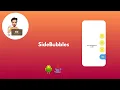 how to create side menu bar using SideBubbles in android studio java