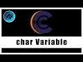 char Variable Character - C Programming
