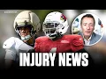 Injury expert breaks down notable injuries from NFL Preseason expected timetables for return