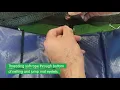 Jump Power Replacement Netting - how to secure it to jump mat by Parts for Trampolines
