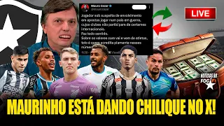 🔥MAURINHO DEU PITÍ NA INTERNET POR CAUSA DO FOGÃO? ARTUR É NOSSO! VENDA DE LUIZ HENRIQUE INCOMODOU!🔥