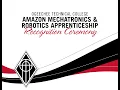 Amazon Mechatronics Robotics Apprenticeship Recognition Ceremony - May 8th 2025 at 12 00PM