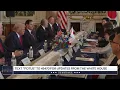 President Trump Participates in an Extended Bilateral Meeting with the Prime Minister of Japan