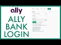 Login Ally Bank How To Sign In Ally Online Banking Account