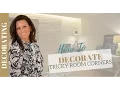 Home Decorating How to Decorate a Corner