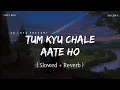 TUM KYU CHALE AATE HO -[SLOWED+REVERB]- LO-FI SONG @lofimusic3302