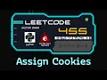 Assign Cookies LeetCode Python Algorithm Visualization