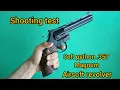 Kokusai colt python 357 magnum airsoft revolver shooting test