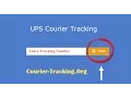 UPS Courier Tracking Guide