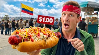 $100 Colombian Street Food Challenge!!