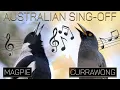 Australian Magpie Vs Currawong Ultimate Songbird Battle