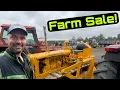 Farm Equipment Sale Cattle Farming and Family
