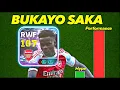 107 BLITZ CURLER SAKA🎯 HAS EVERYTHING IT TAKES TO BE A WINGER 🤯…. | Efootball 2026