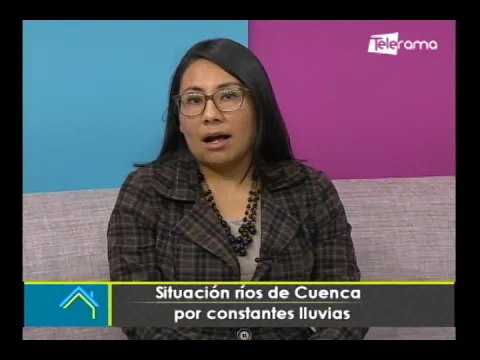 Situación de ríos de Cuenca por constantes lluvias