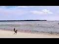 ketenangan.. santai di tepian pantai pulau endah 