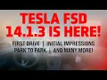 Lagu Tesla FSD 14.1.3 First Drive and Initial Impressions!