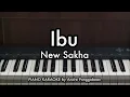 Lagu Ibu - New Sakha | Piano Karaoke by Andre Panggabean