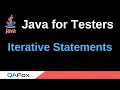 Java for Testers - Part 60