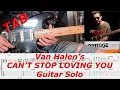 Download Lagu CAN'T STOP LOVING YOU (VAN HALEN) guitar solo TRANSCRIBED