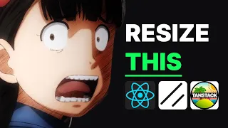 React Table Column Resizing OPTIMIZED 10K ROWS