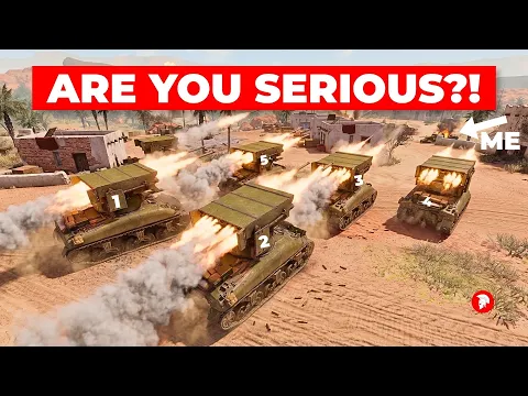 ARE YOU SERIOUS?! - 4vs4 - Afrikakorps - Company of Heroes 3